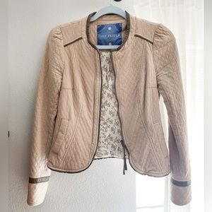 Free People Quilted Jacket